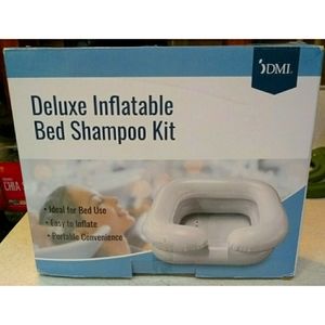 White Deluxe Inflatable bed Shampoo Kit